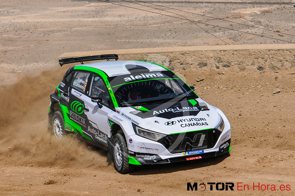 Yeray Lemes - Aitor Cambeiro en el 25 Rallye Isla de Los Volcanes